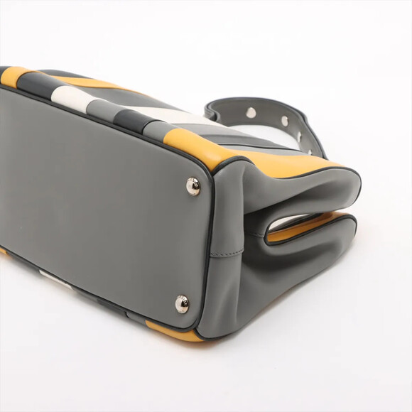 Prada Leather Hand Bag Multicolor #238571P55B - Picture 3 of 15